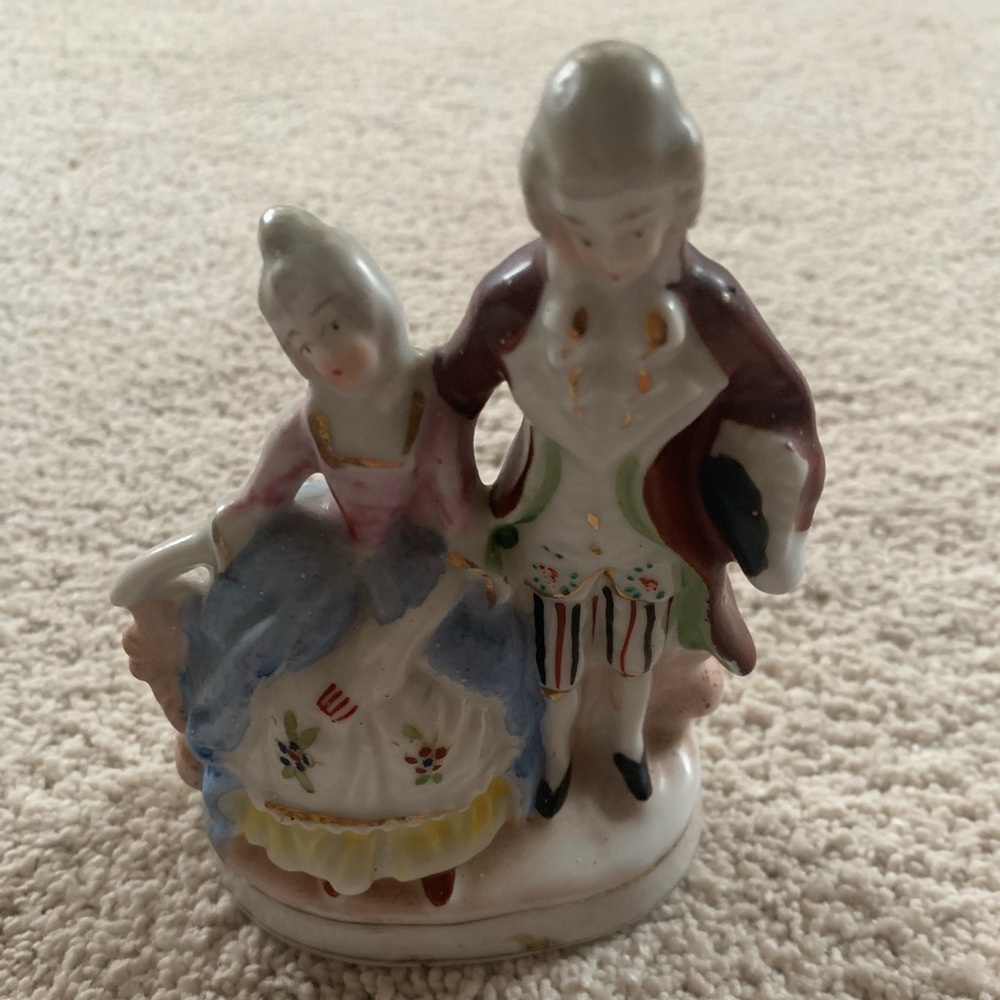 Vintage Marie Antoinette Like Figurines